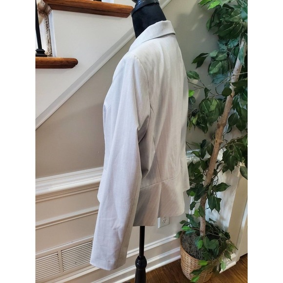 Apostrophe Women's White Polyester Long Sleeve Buttons Front Jacket Size 18 - Picture 4 of 10